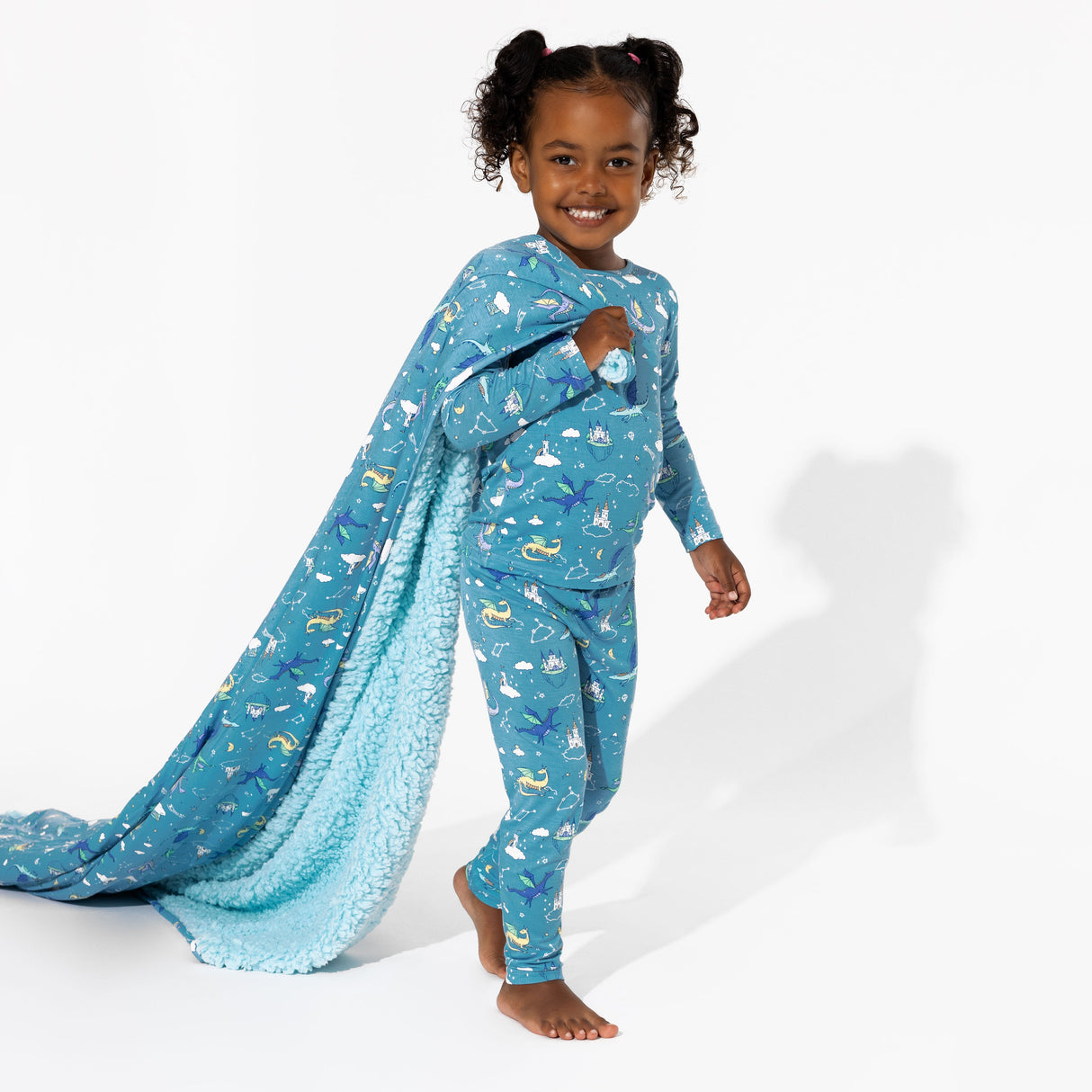 Dragon Dreams Bamboo Kids Pajamas - HoneyBug