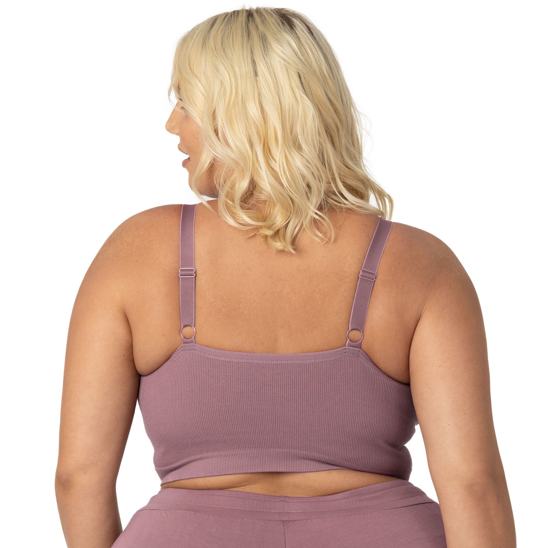Sublime® Bamboo Hands-Free Pumping Lounge & Sleep Bra | Twilight - HoneyBug