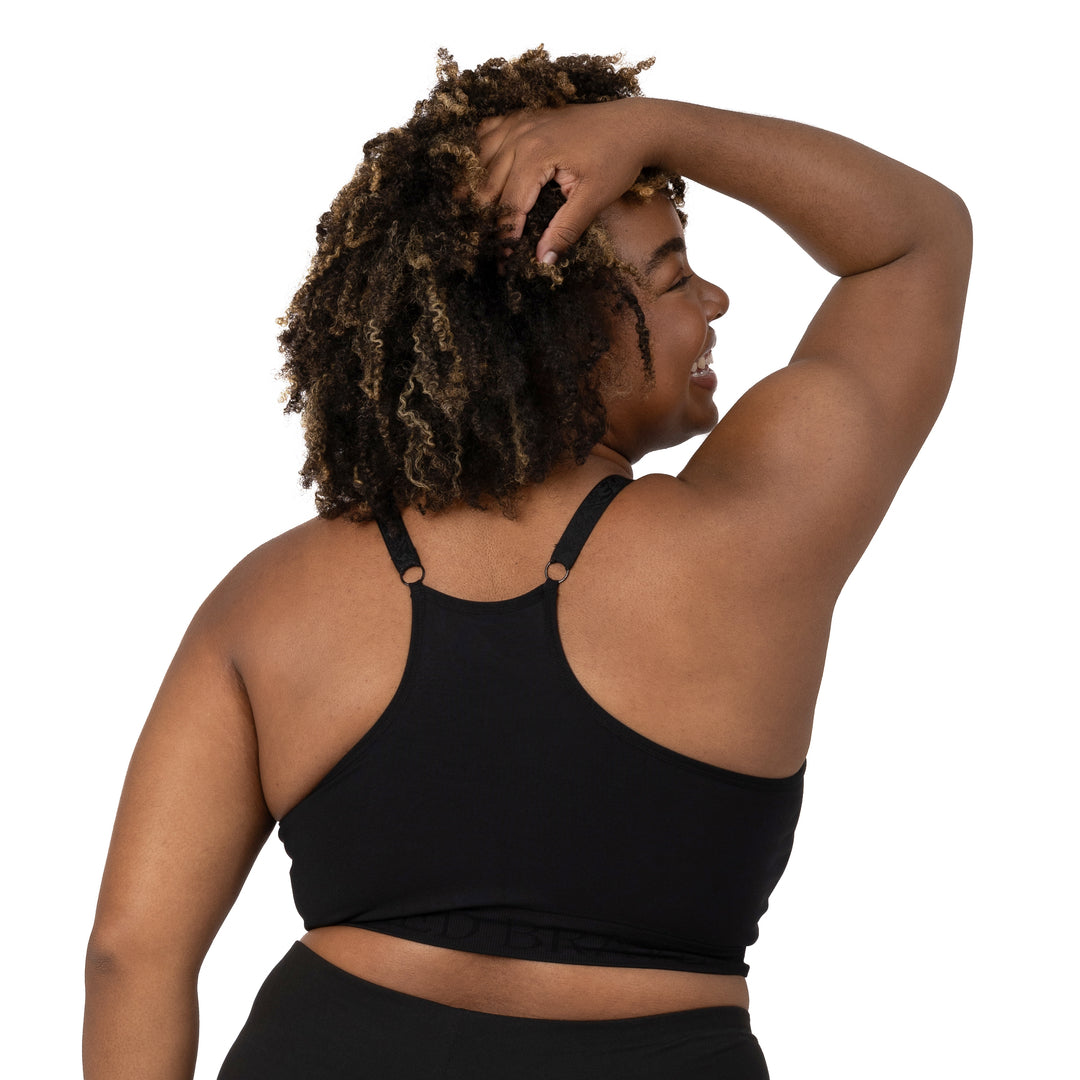 Sublime® Nursing Sports Bra | Black - HoneyBug