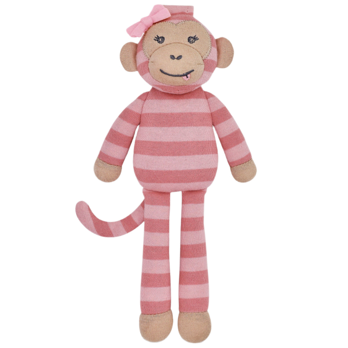 Maggie Monkey - Pacifier Buddy - HoneyBug