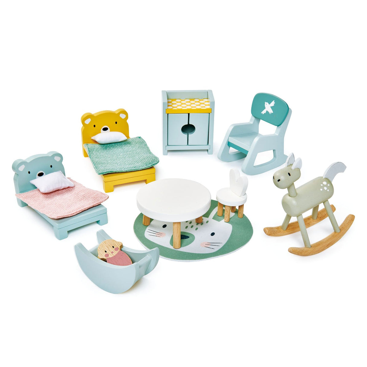 Dolls House Childrens Room Furniture - HoneyBug