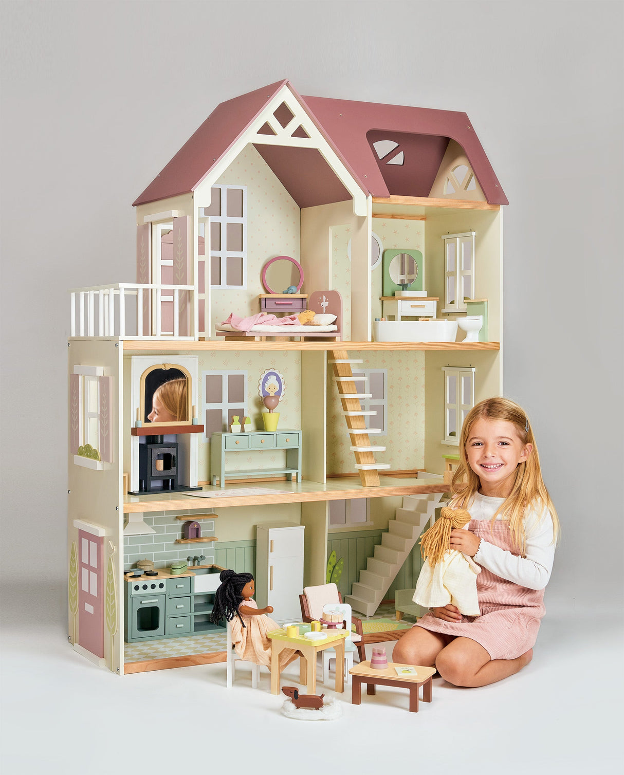 Ferne Wooden Doll - HoneyBug