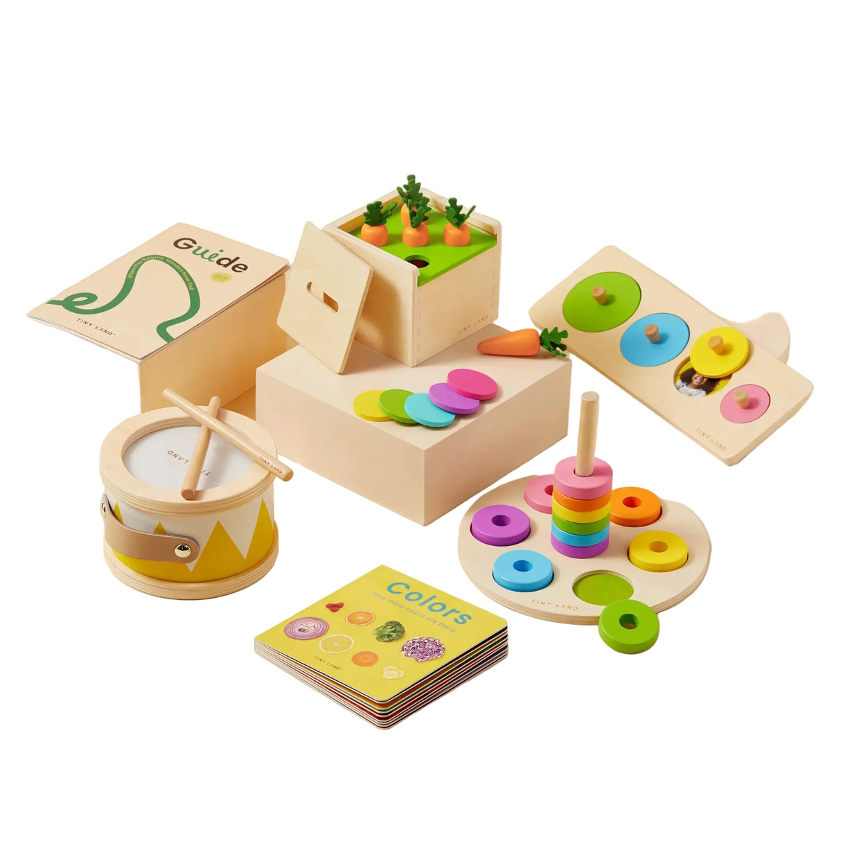 Tiny Land® Montessori Toys for Toddlers (13–15 Months)