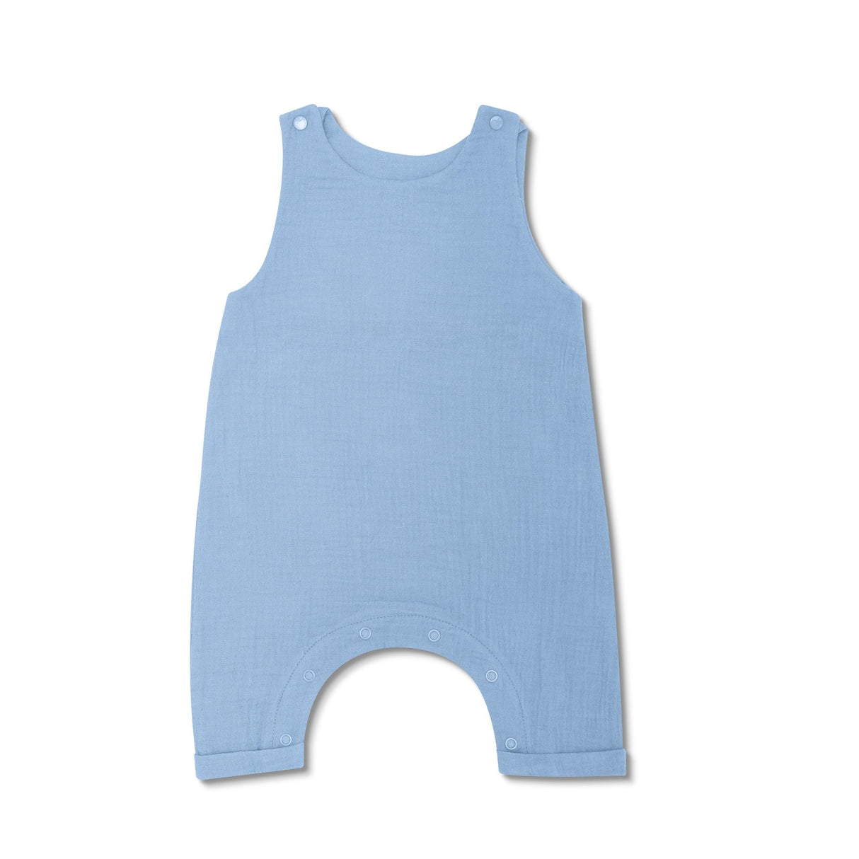 Muslin Jumpsuit - Blue - HoneyBug