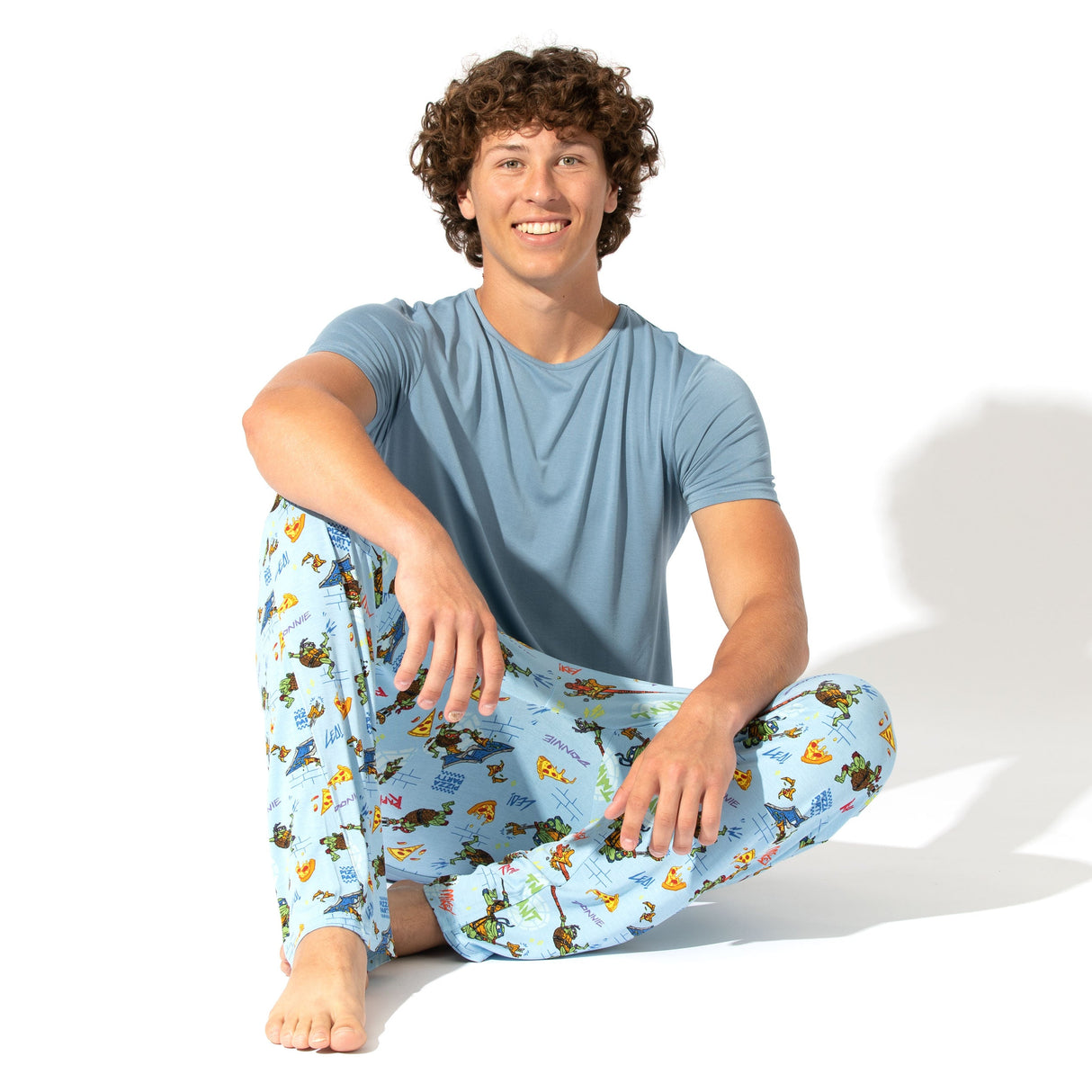 Teenage Mutant Ninja Turtles: Mutant Mayhem Movie Bamboo Men's Pajama Set - HoneyBug