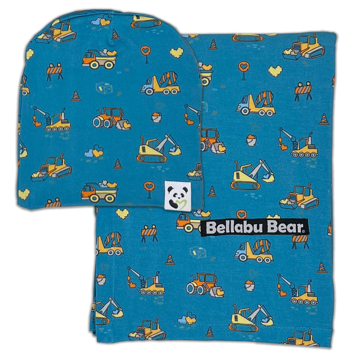 Bamboo Swaddle & Beanie Set - HoneyBug