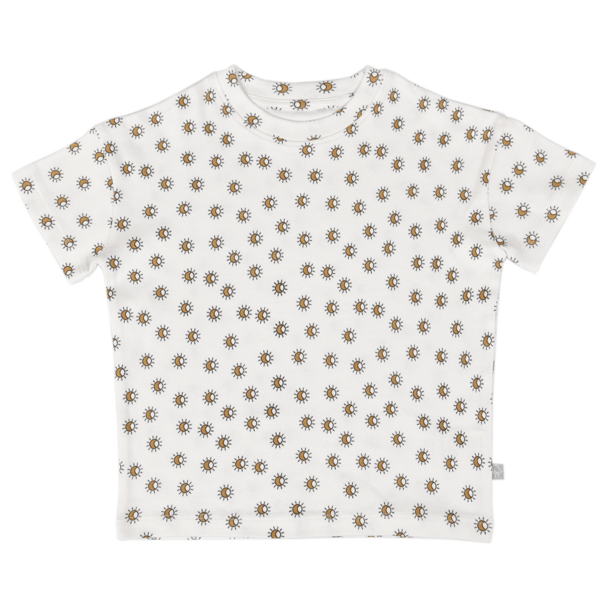 Boxy Toddler Tee | Sun - HoneyBug