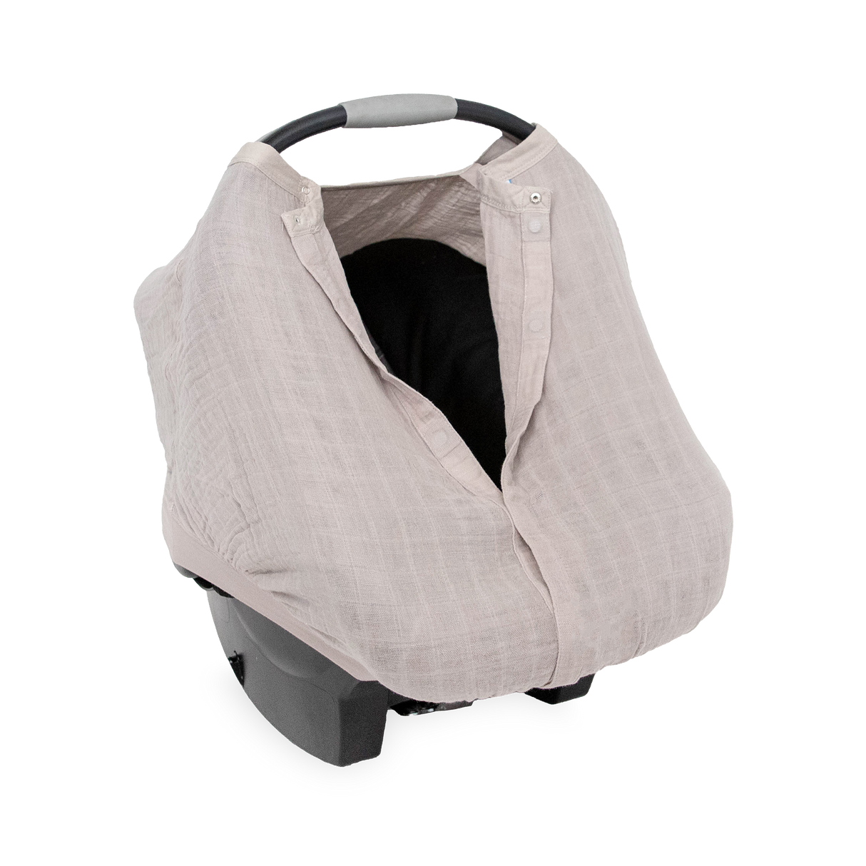 Cotton Muslin Car Seat Canopy - Porpoise - HoneyBug