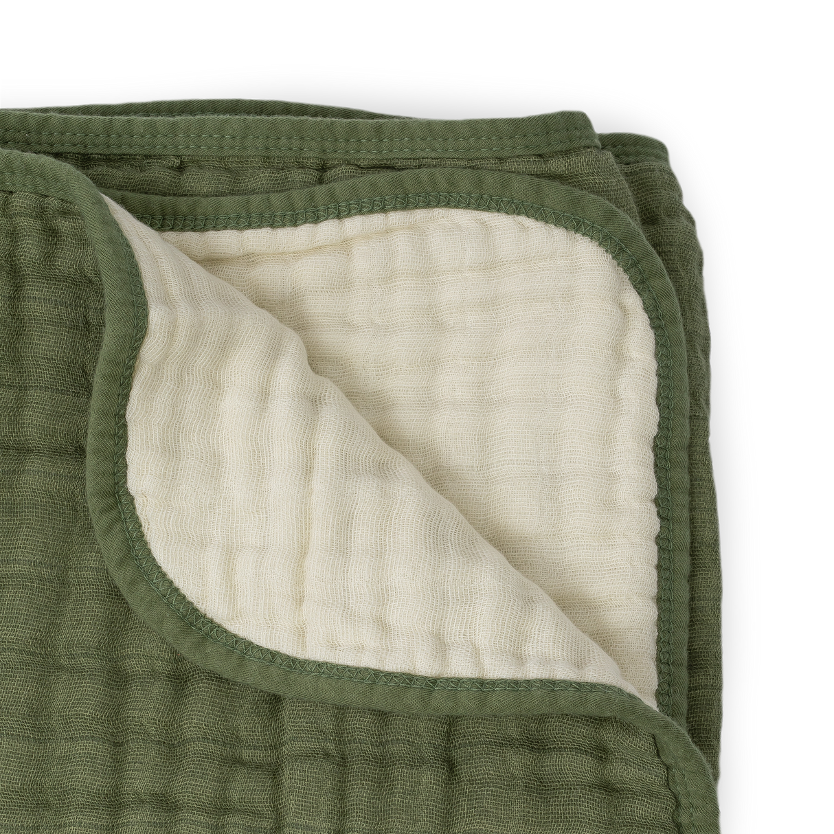 Original Cotton Muslin Quilt - Fern - HoneyBug
