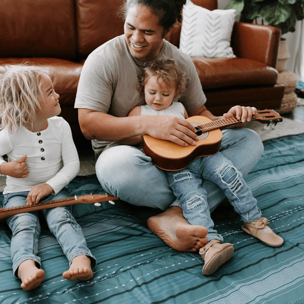 Outdoor Blanket - Shoreline Stripe - HoneyBug