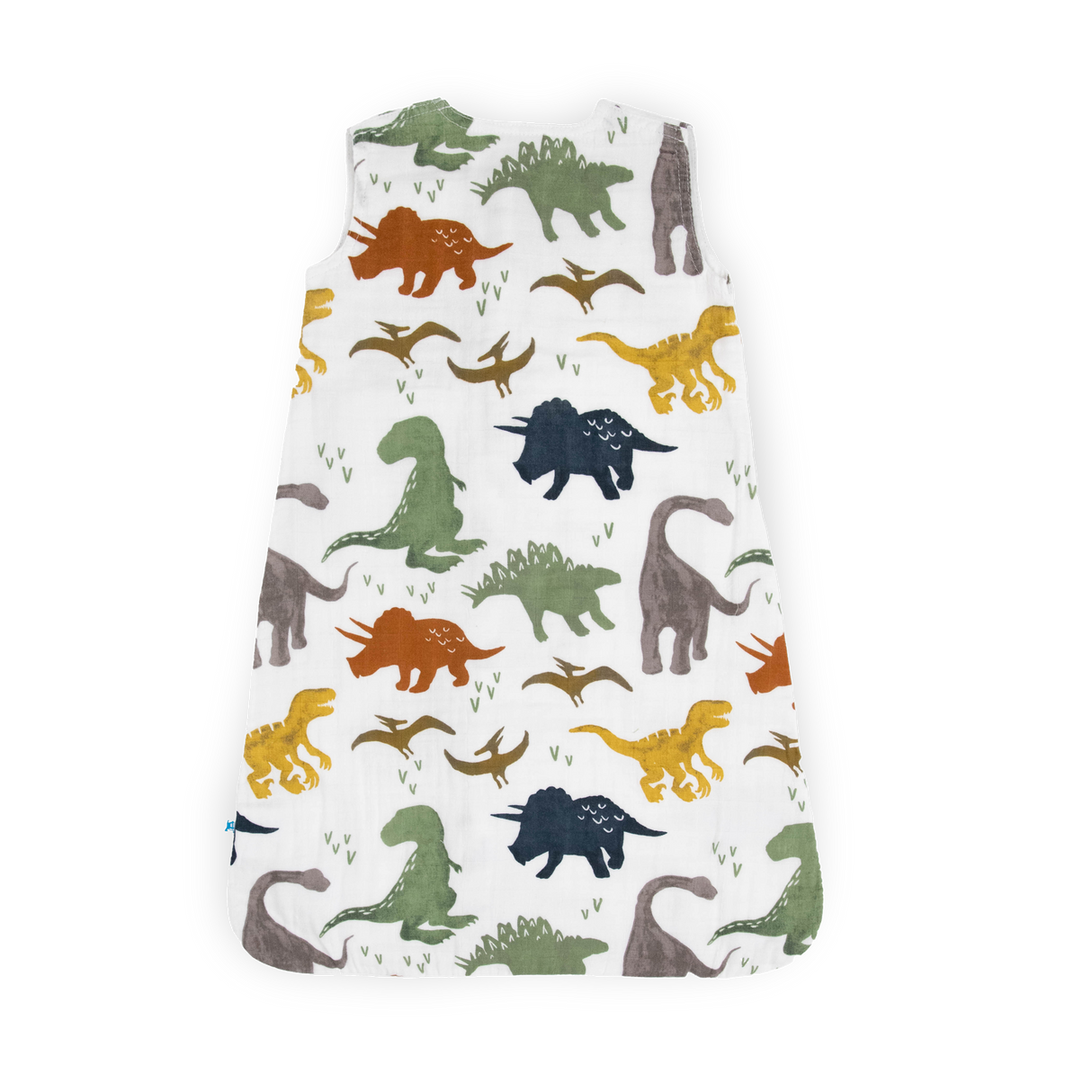 Cotton Muslin Sleep Bag - Dino Friends - HoneyBug