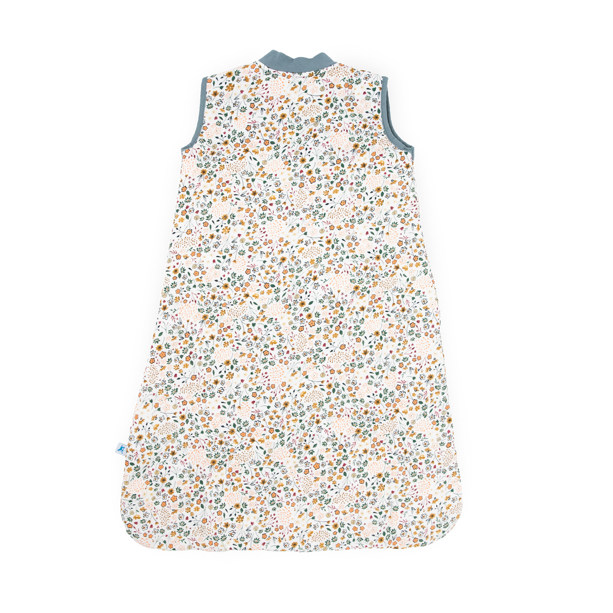 Cotton Muslin Quilted Sleep Bag - Pressed Petals - HoneyBug