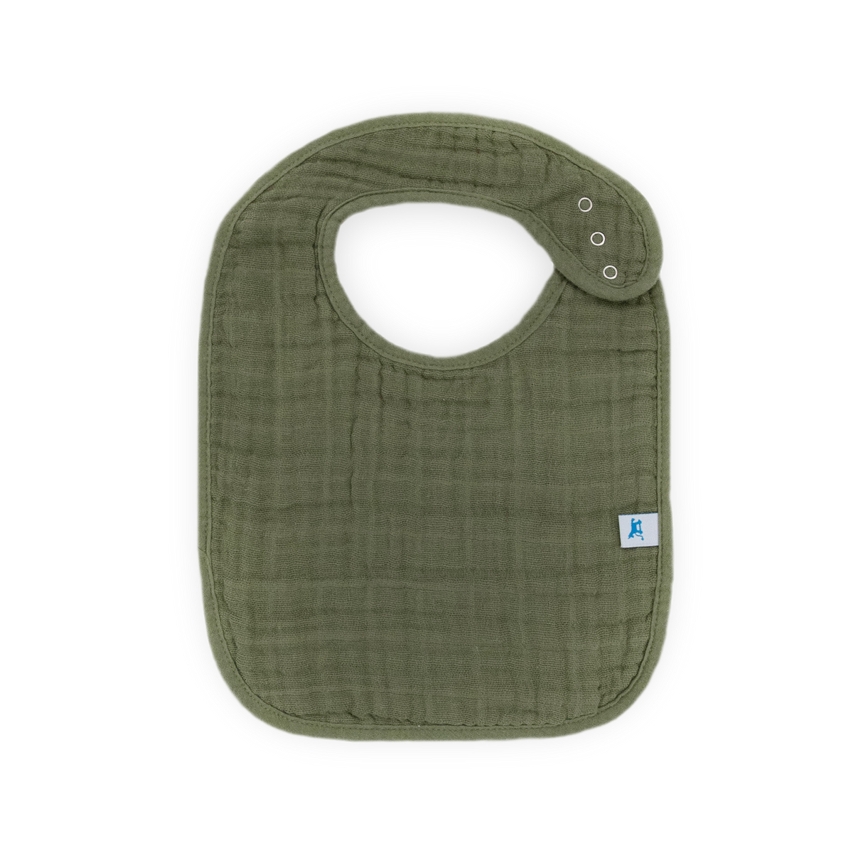 Cotton Muslin Classic Bib 3 Pack - Forest Friends - HoneyBug