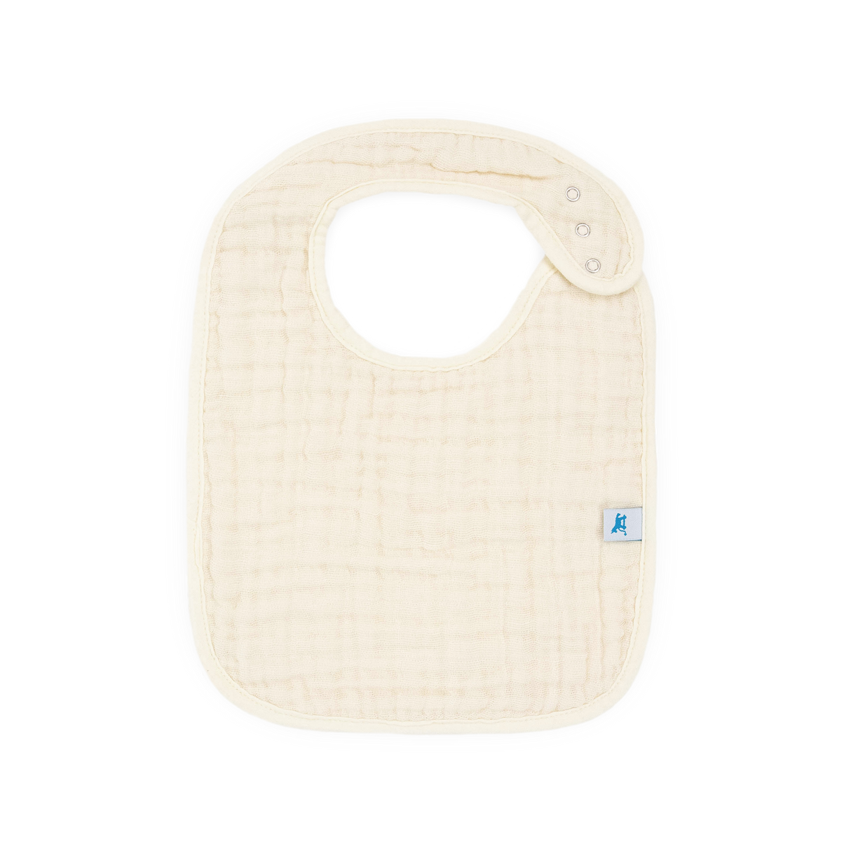Cotton Muslin Classic Bib 3 Pack - Fern - HoneyBug