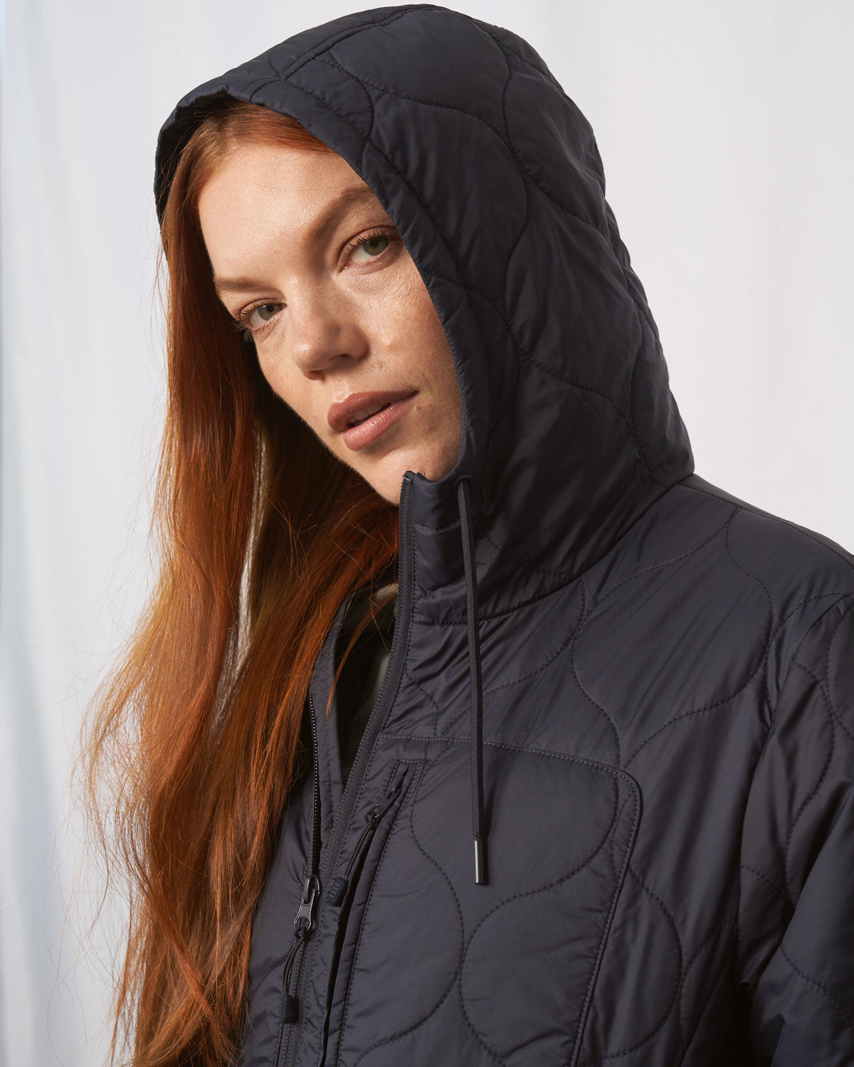 Bison Ultralight Long Liner Jacket - HoneyBug