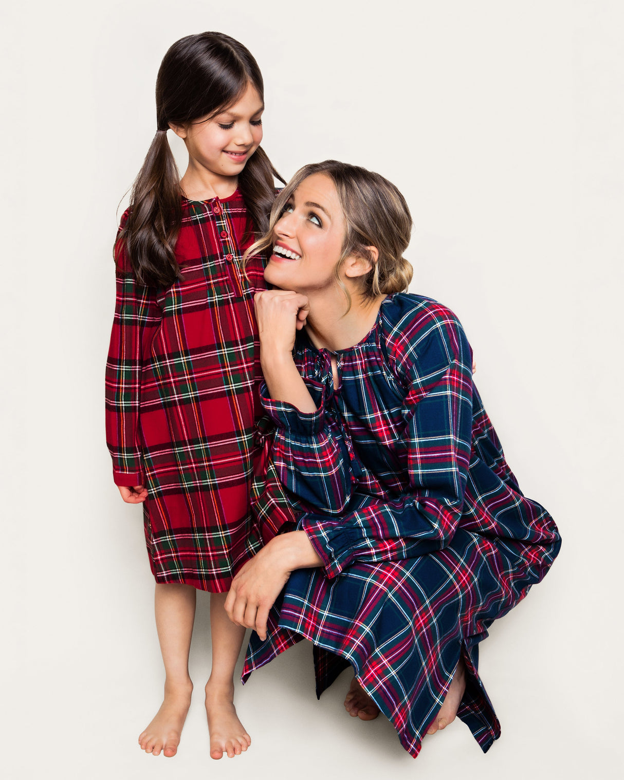 Girl's Brushed Twill Beatrice Nightgown in Imperial Tartan - HoneyBug