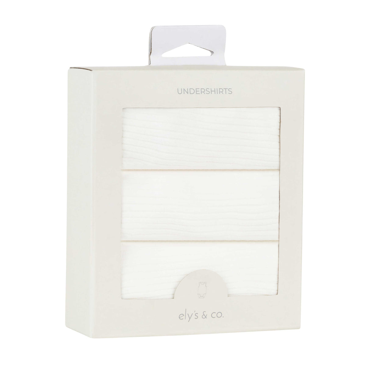 3 Pack Ribbed Undershirts - HoneyBug