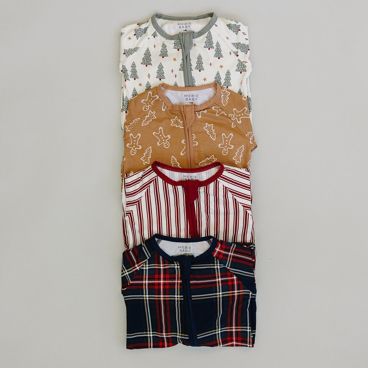 Gingerbread Bamboo Zipper - HoneyBug