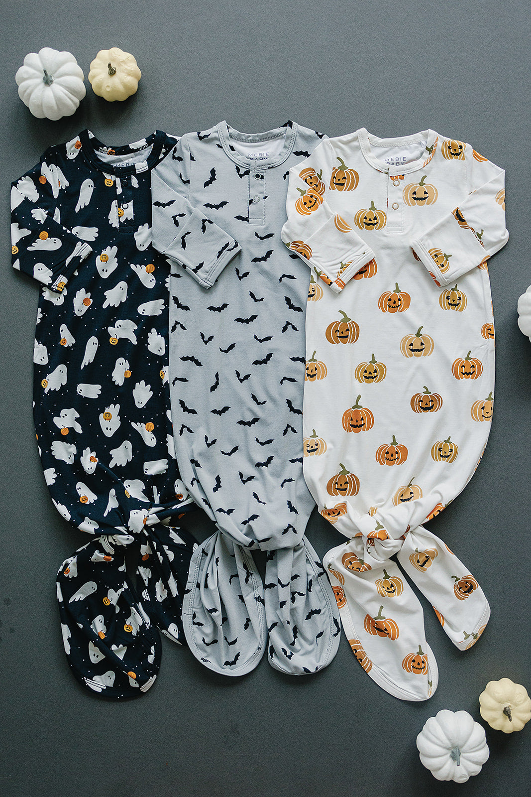 Ghosts Bamboo Knot Gown - HoneyBug