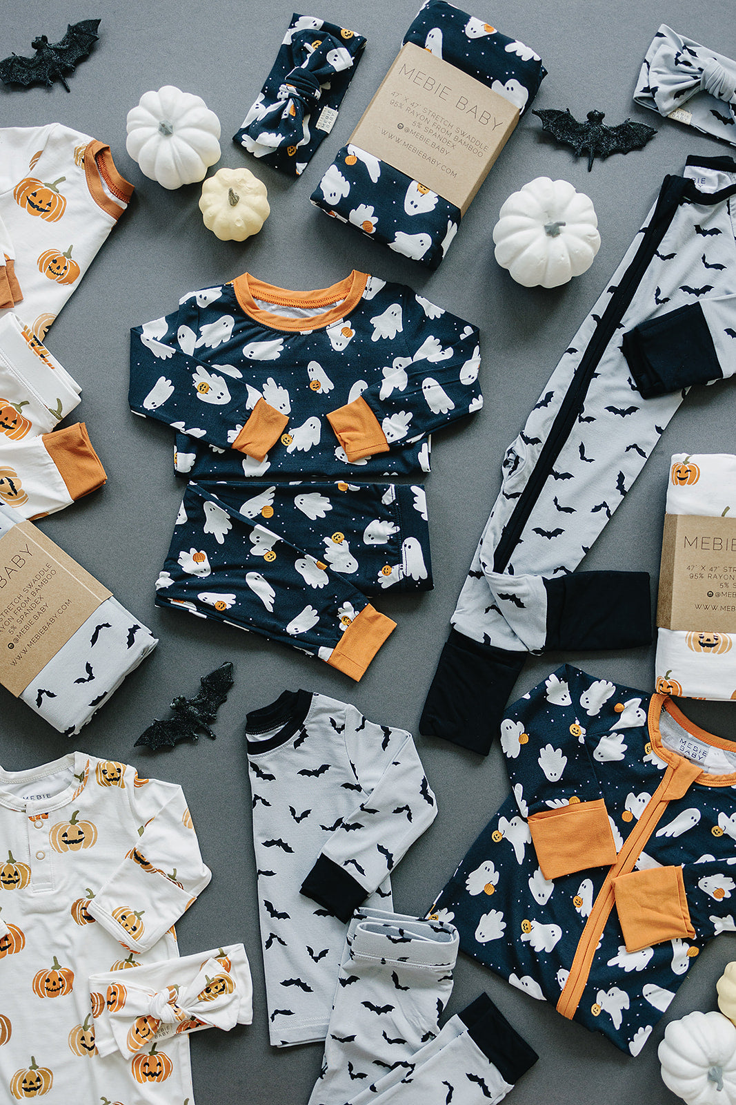 Ghosts Bamboo Cozy Set - HoneyBug