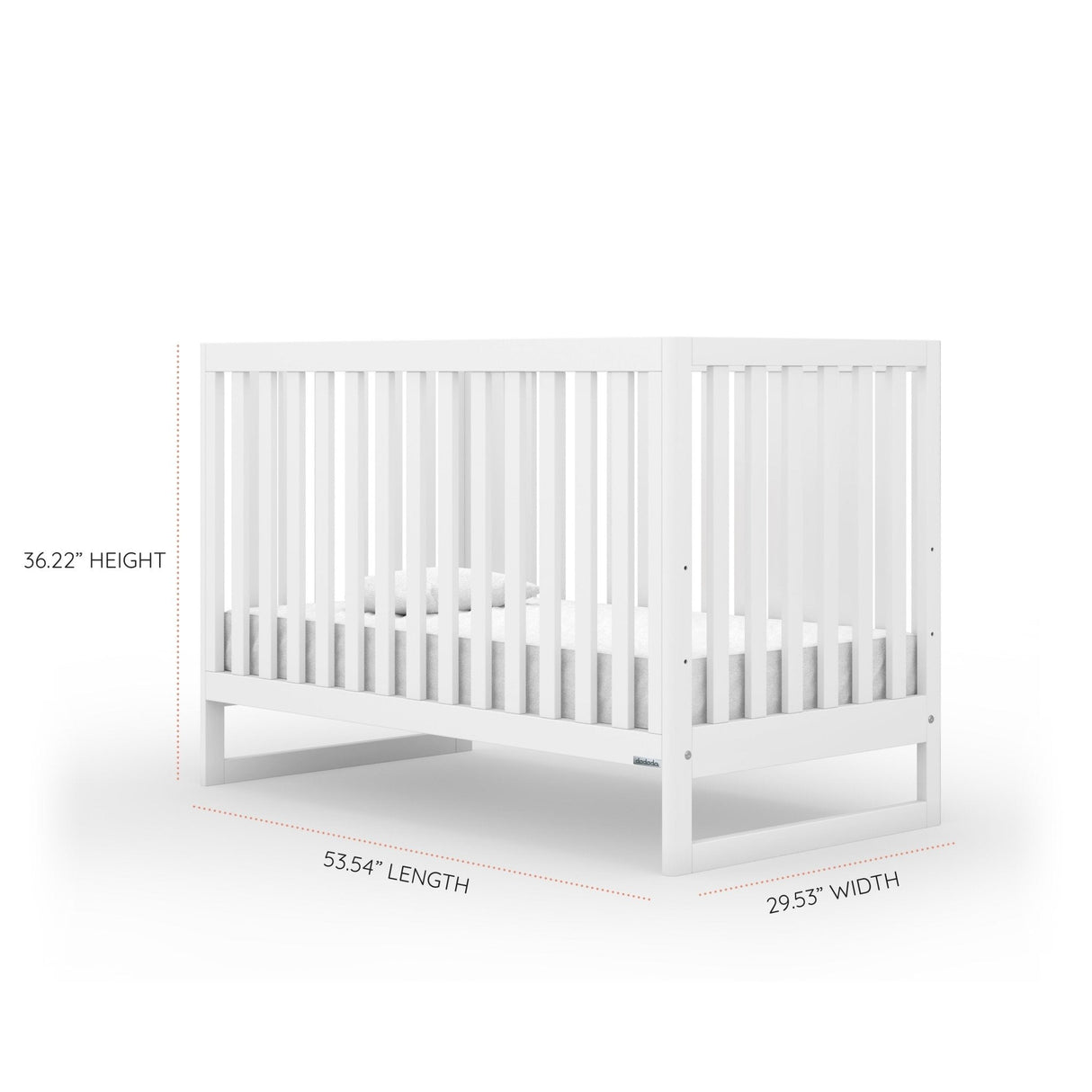 Austin 3-in-1 Convertible Crib - HoneyBug