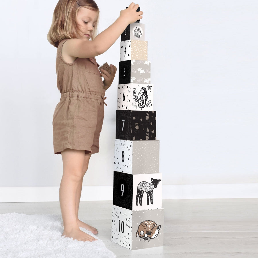 Nesting Blocks - Baby Animals - HoneyBug