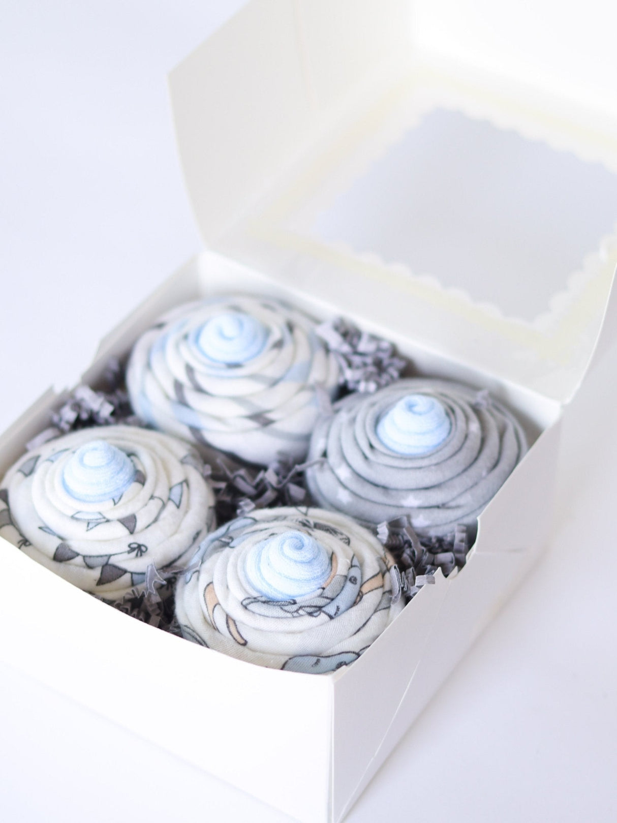 Baby Boy Cupcake Set - Royal Safari - HoneyBug