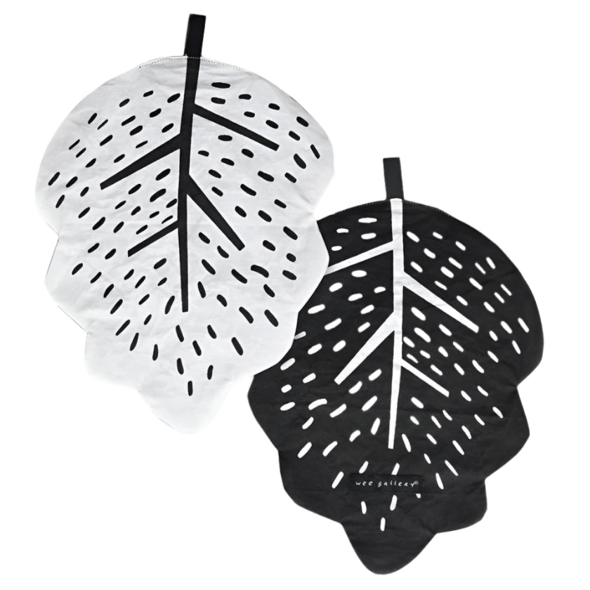 Organic Crinkle Toy - Leaf - HoneyBug