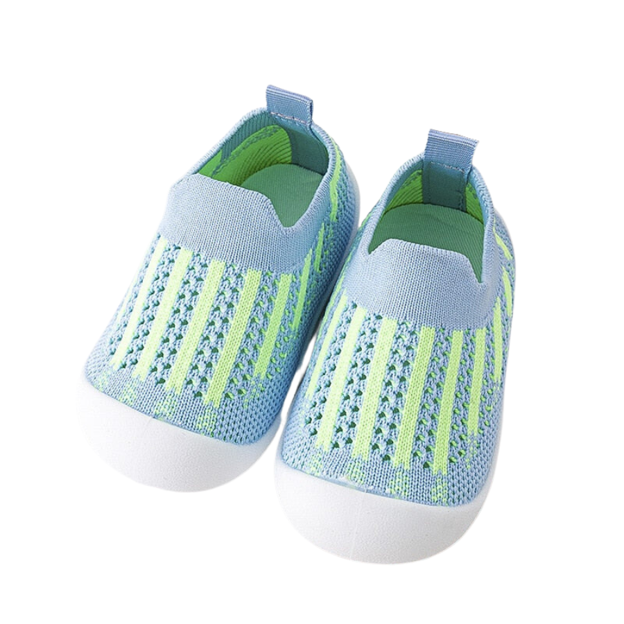 Baby First Walkers - Blue/Green - HoneyBug