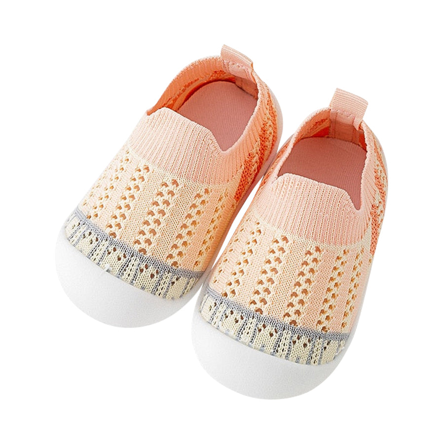 Baby First Walkers - Pink Strips - HoneyBug