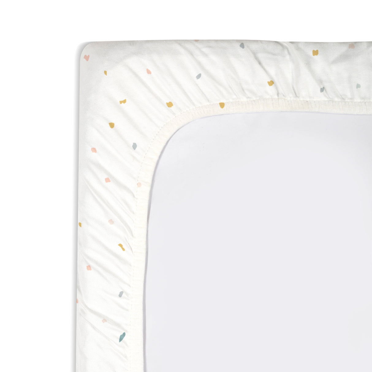 Organic Changing Pad Cover - Dotty - HoneyBug