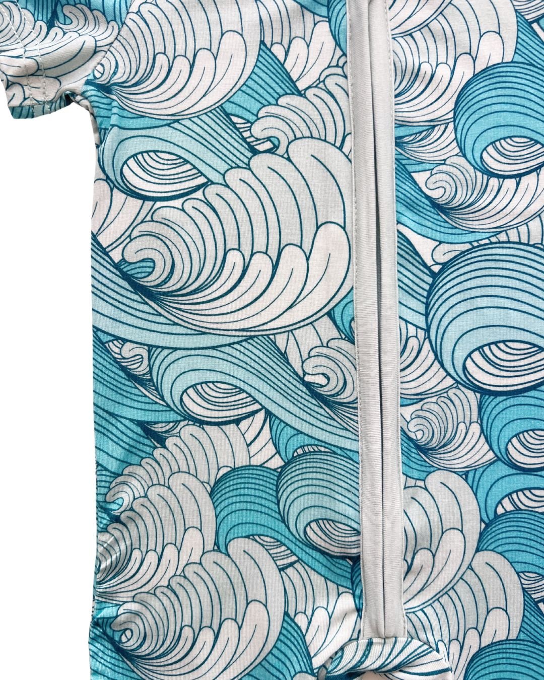 Bamboo Shorty Romper | Delmar - HoneyBug