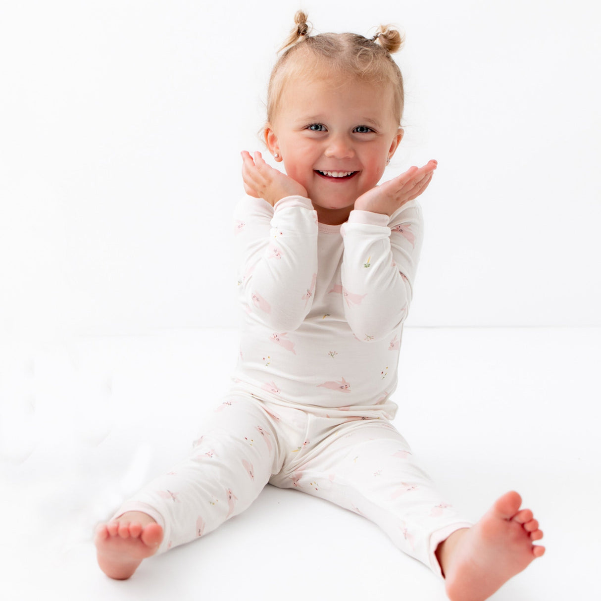 Bunny Pajama Set - HoneyBug