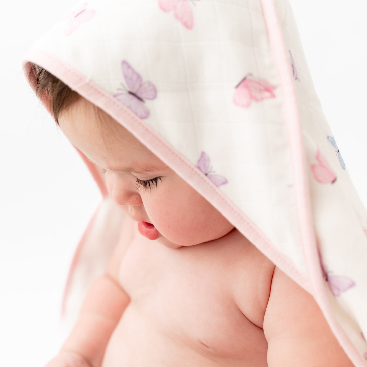 Butterfly Hooded Towel Set - HoneyBug