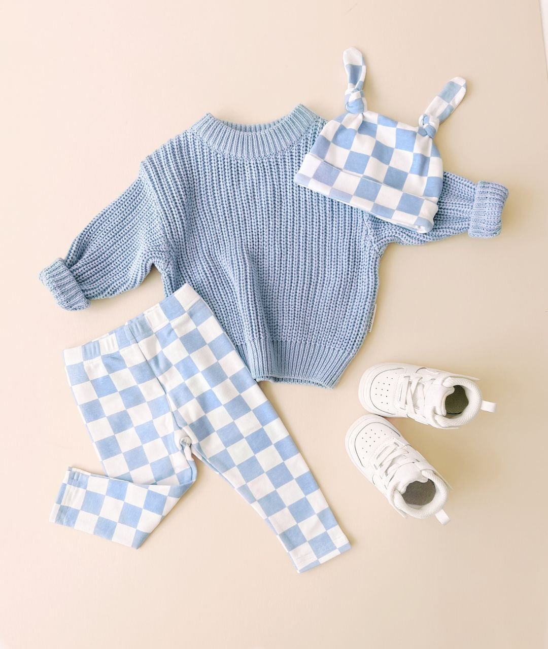 Chunky Knit Sweater | Blue - HoneyBug