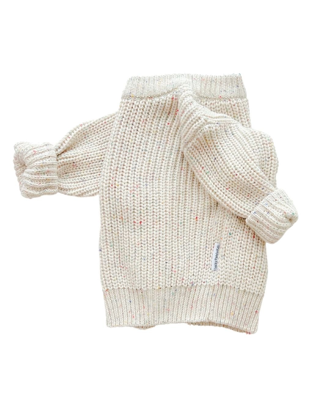 Chunky Knit Sweater | Confetti - HoneyBug