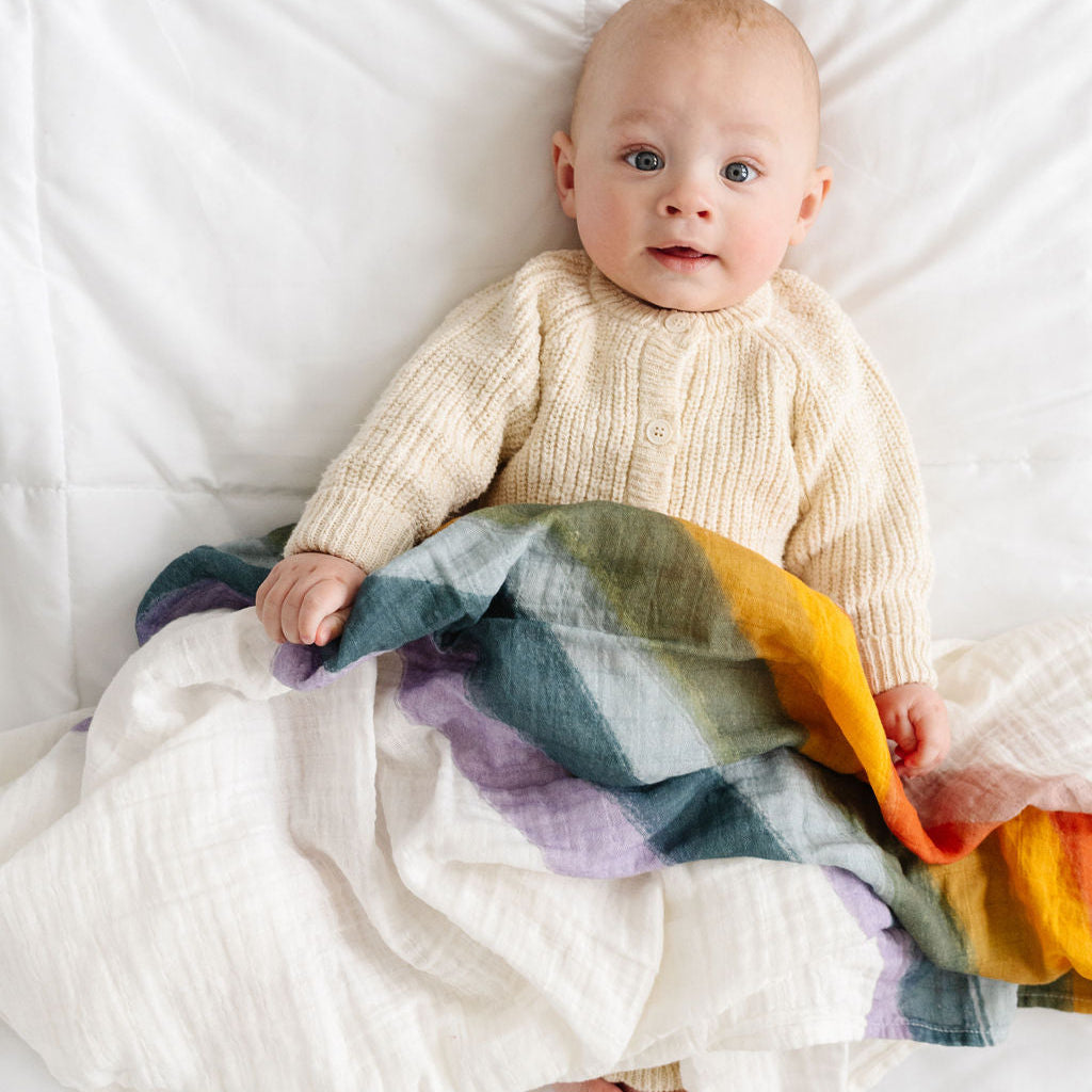 Rainbow Connection Swaddle