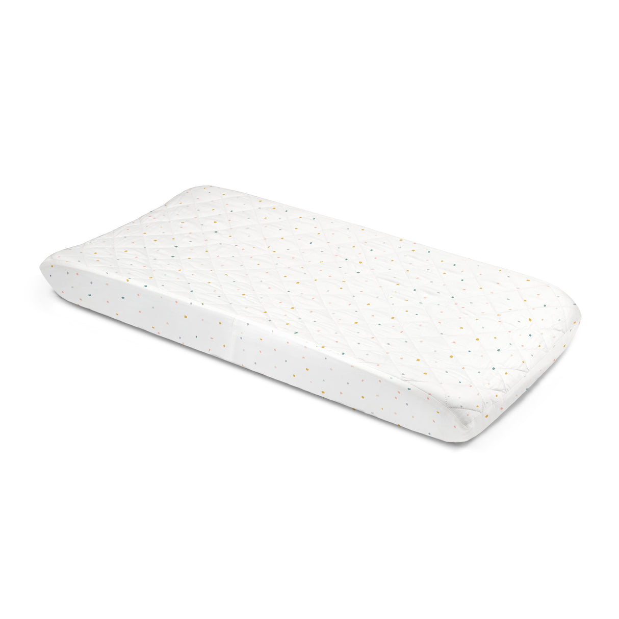 Organic Changing Pad Cover - Dotty - HoneyBug
