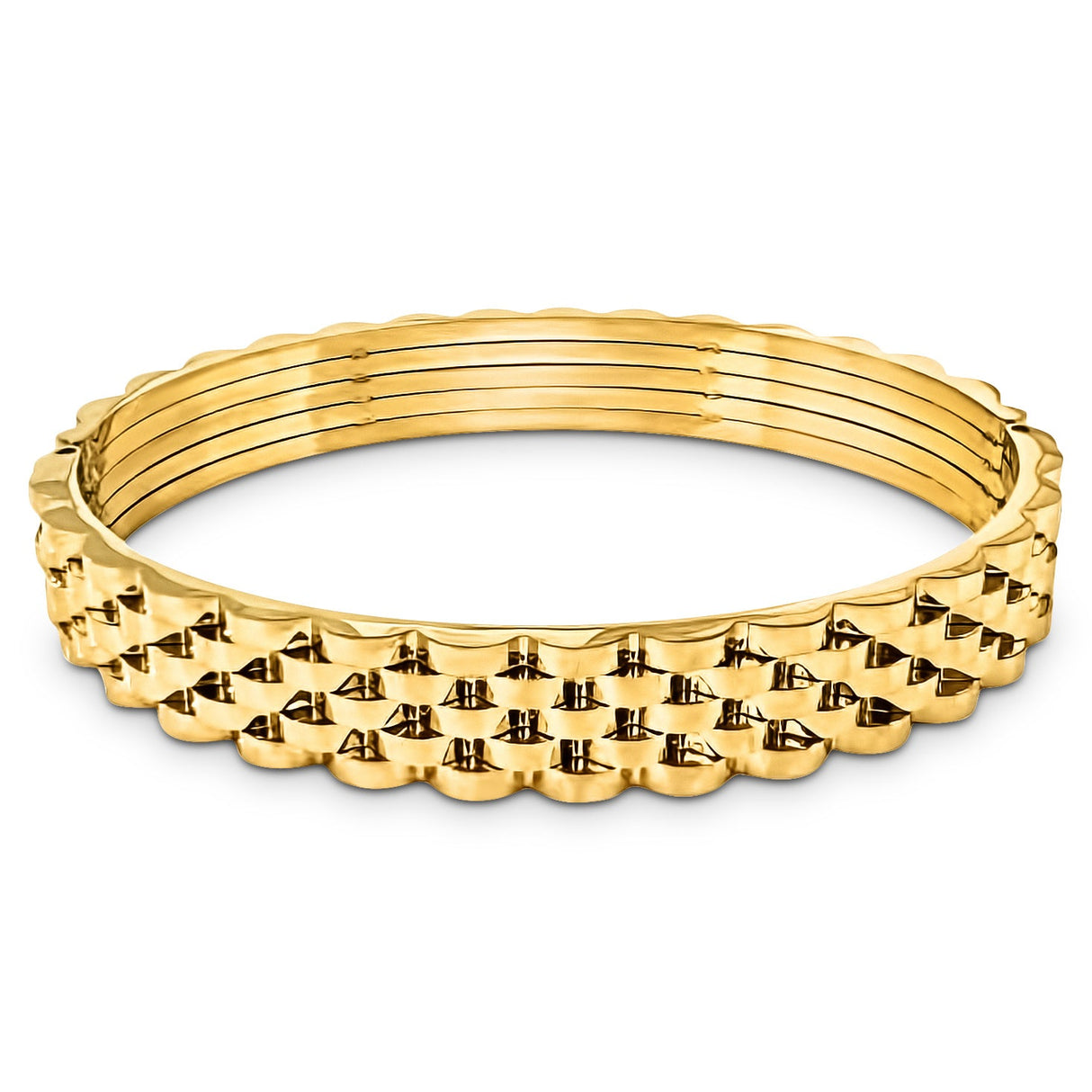 Griselda Watch Band Bangle Bracelet - HoneyBug