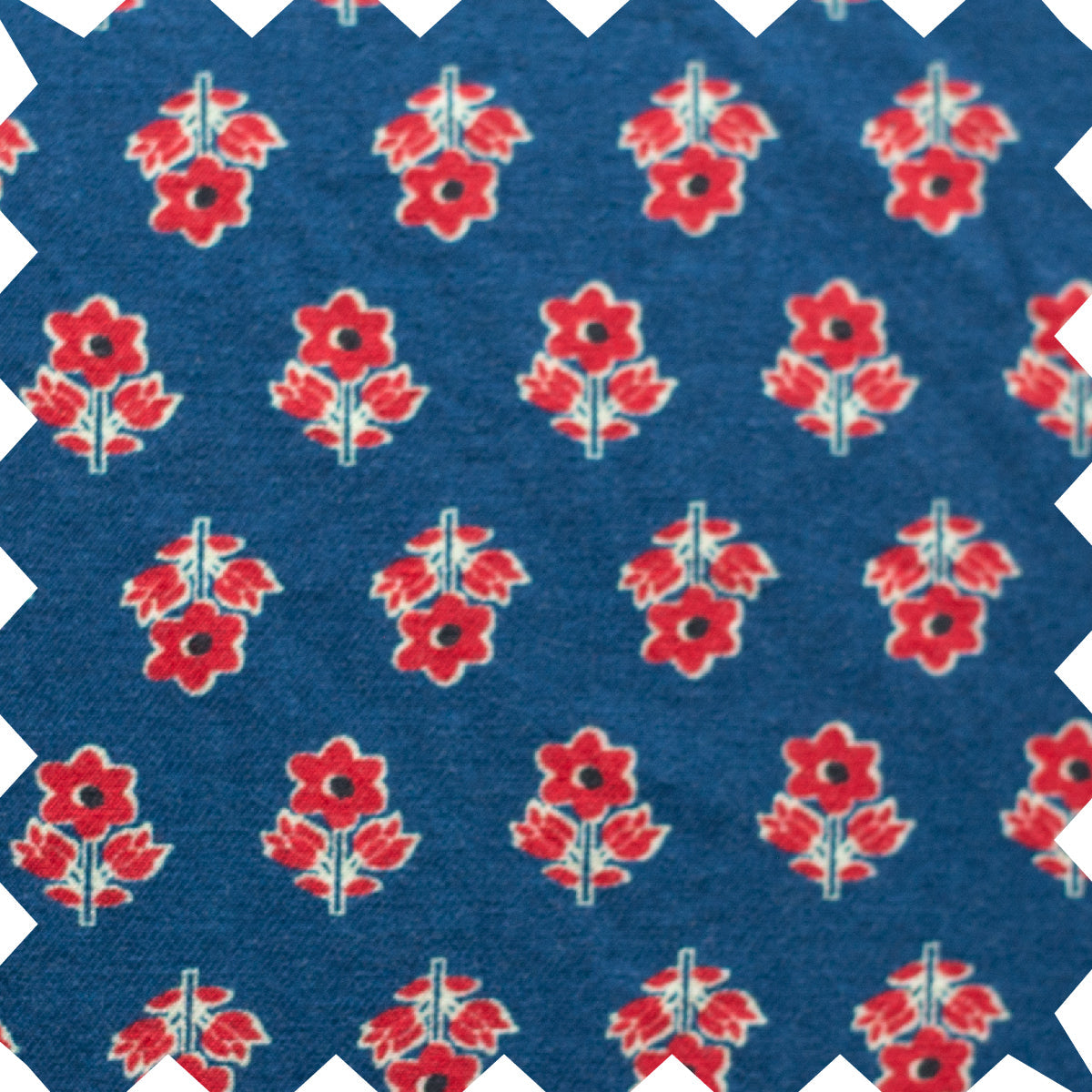 Girls' Smocked Long Sleeves Dress | Red and Navy - HoneyBug