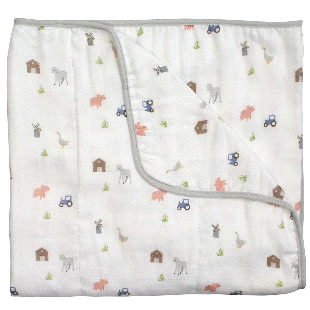 Farm Animals Blanket - HoneyBug