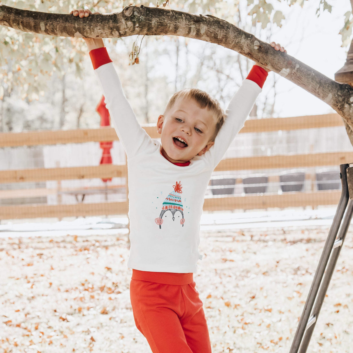 pajamas | penguin - HoneyBug