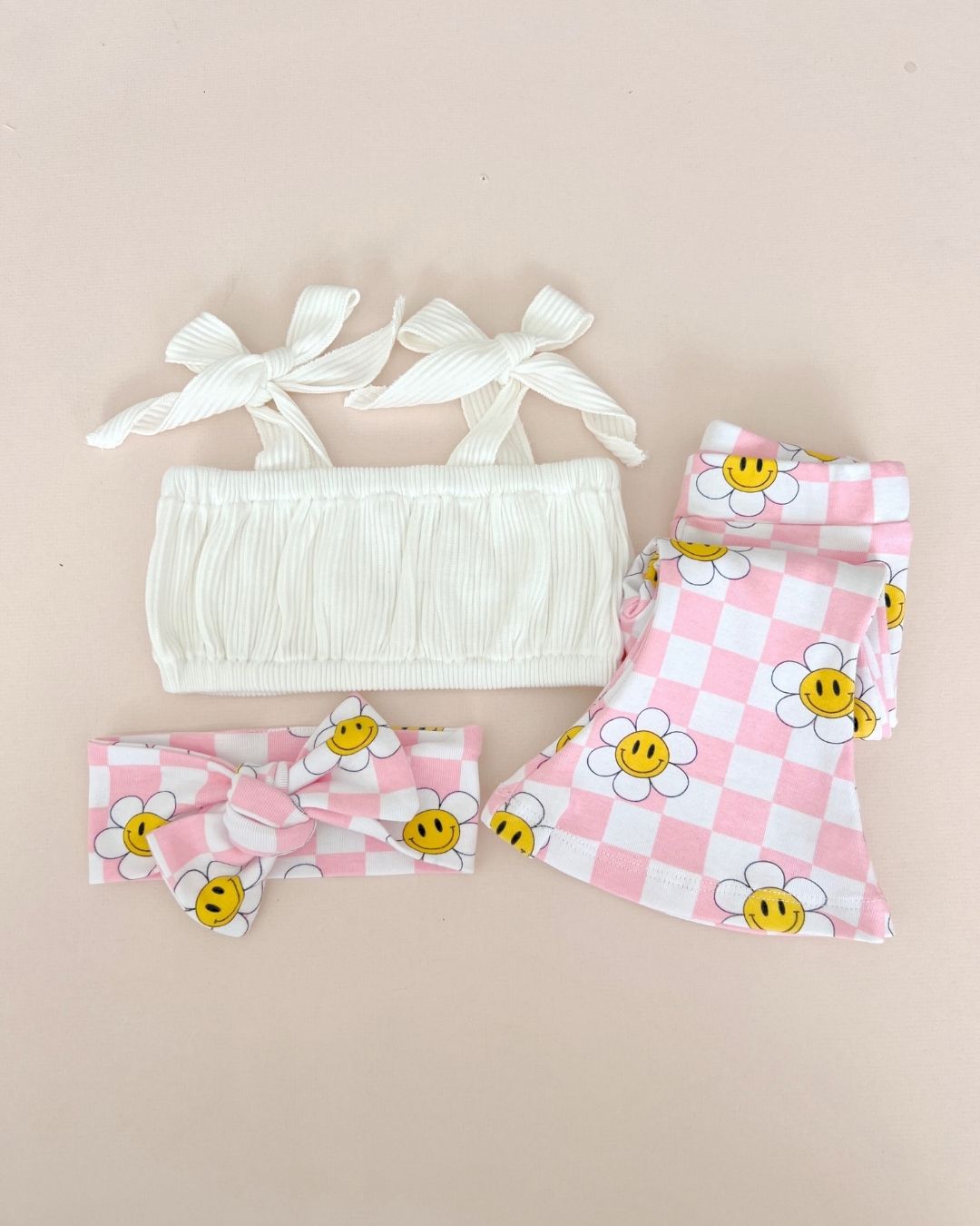 Flare Set | Smiley Daisy - HoneyBug