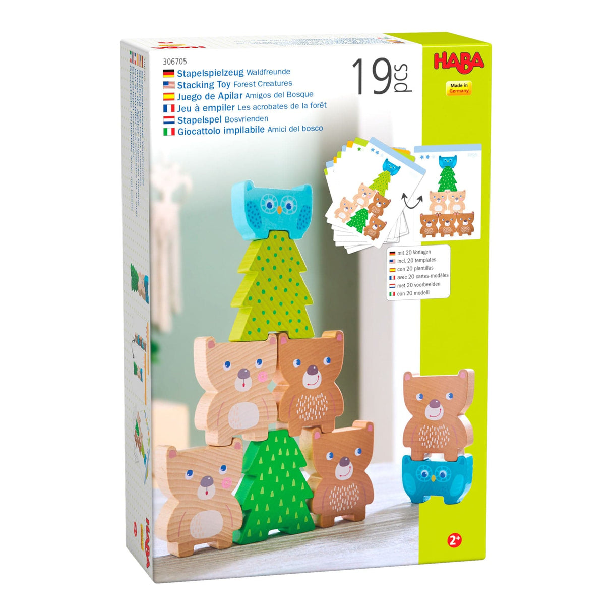 Forest Friends Stacking Toy - HoneyBug