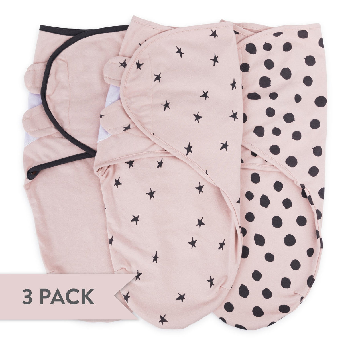 Adjustable Swaddle Blanket | 3 Pack - HoneyBug