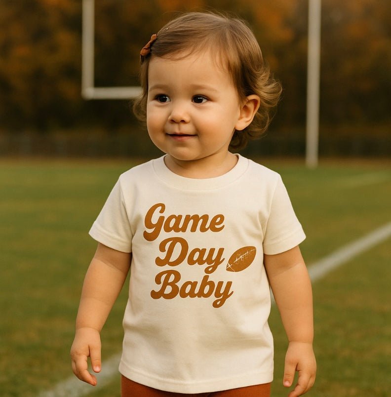 graphic tee | Game Day Baby - HoneyBug
