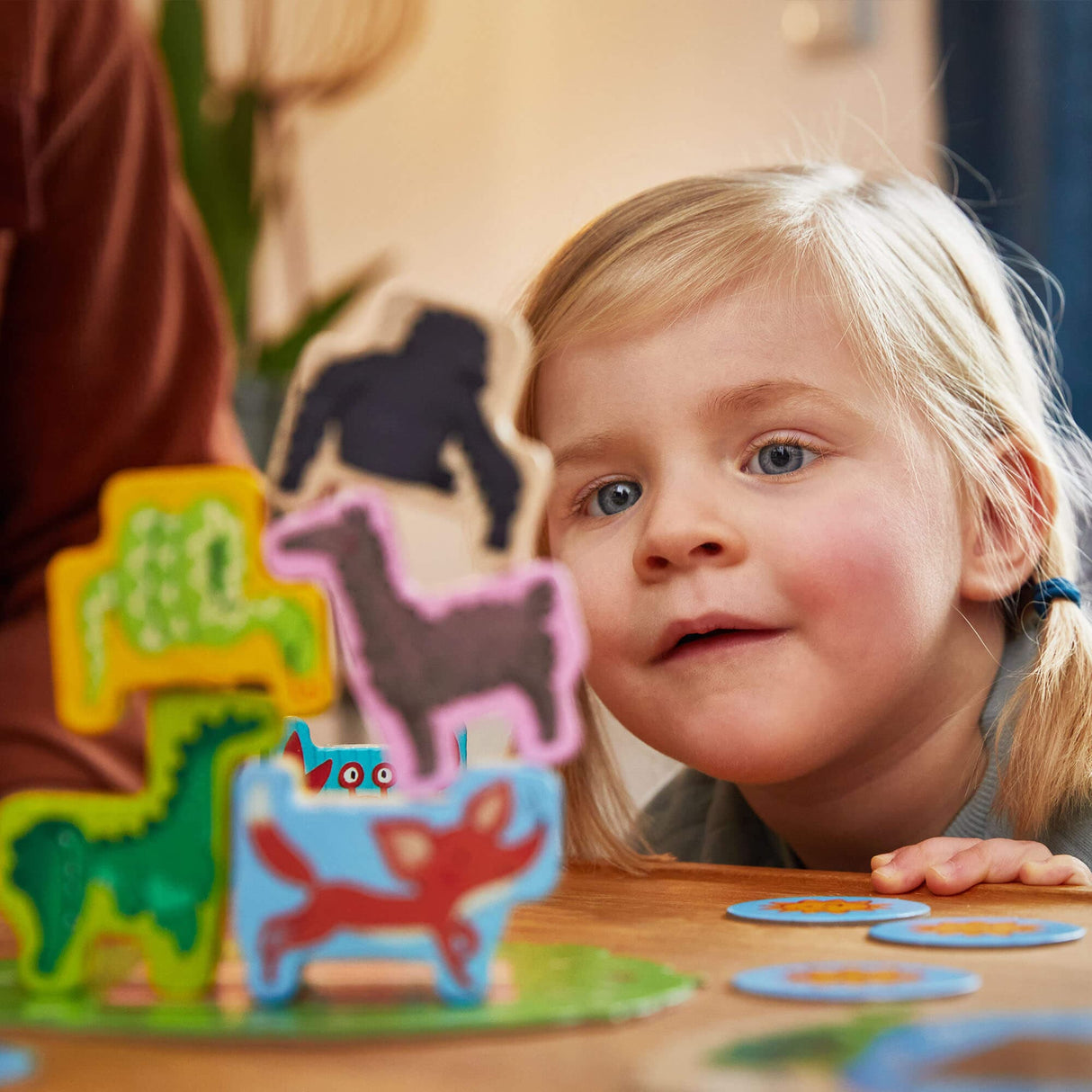 My Very First Games - Animal Upon Animal Junior - HoneyBug