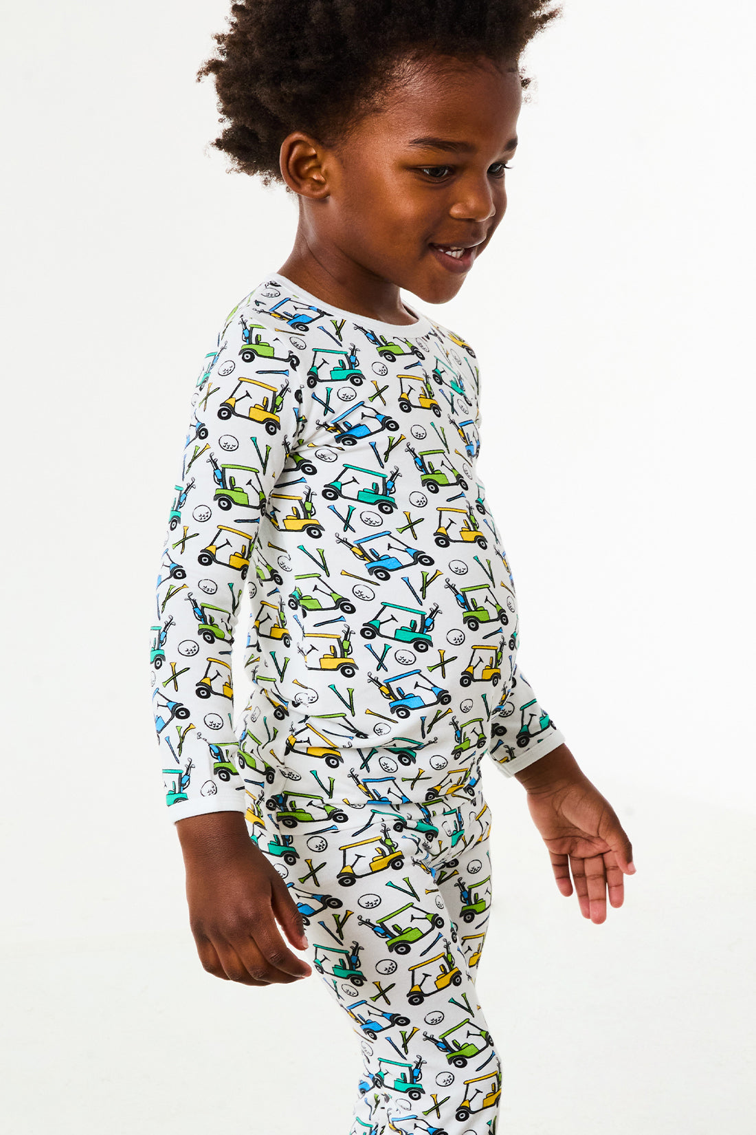 Long Sleeve Pajama Set - Golf - HoneyBug