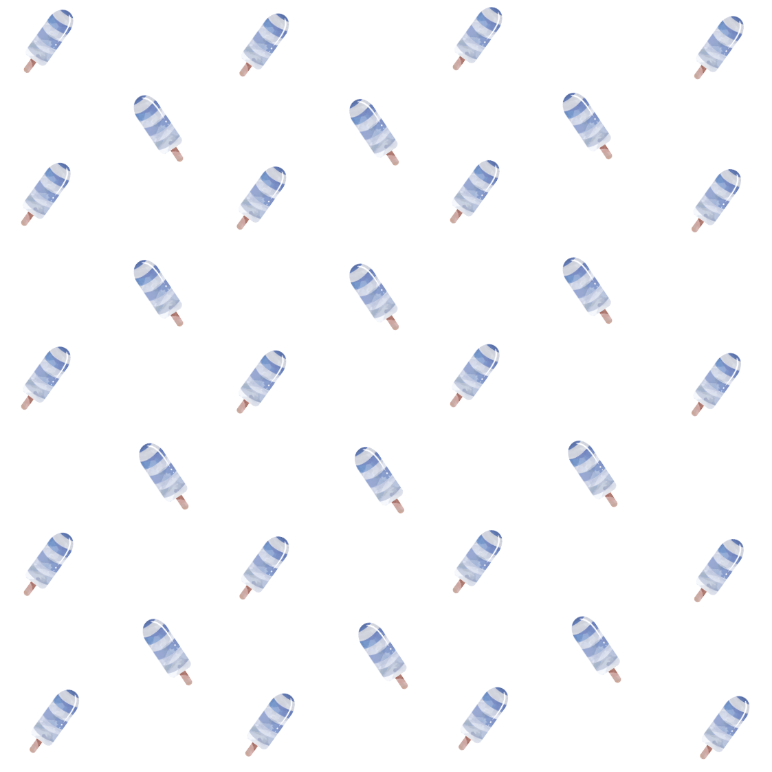 Blue Popsicle Headband - HoneyBug