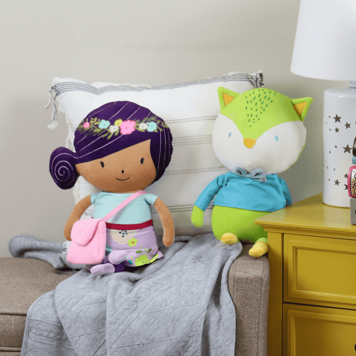 Parker the Woodland Princess Plush Doll: Inspired by the Book "The Forest of Whimsical Wonder" - HoneyBug